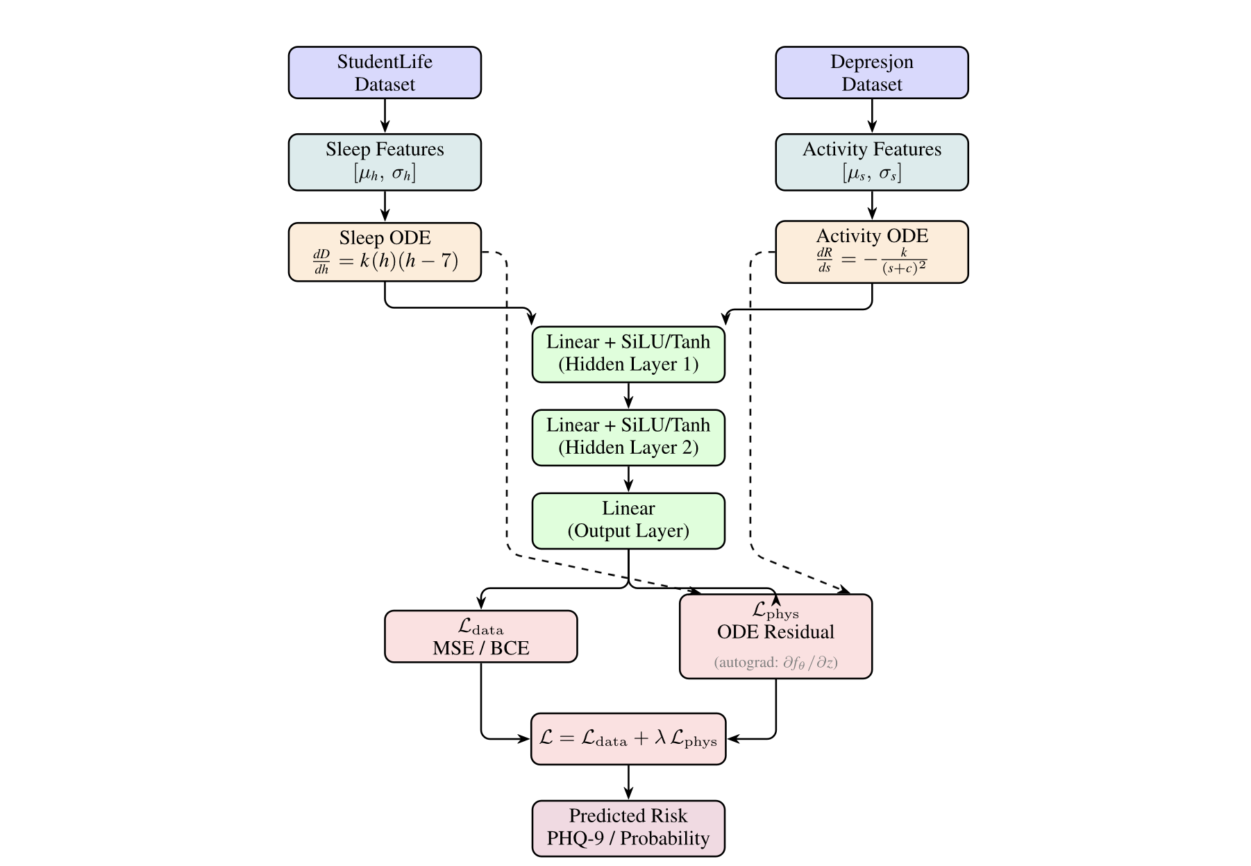 P²INNs system diagram